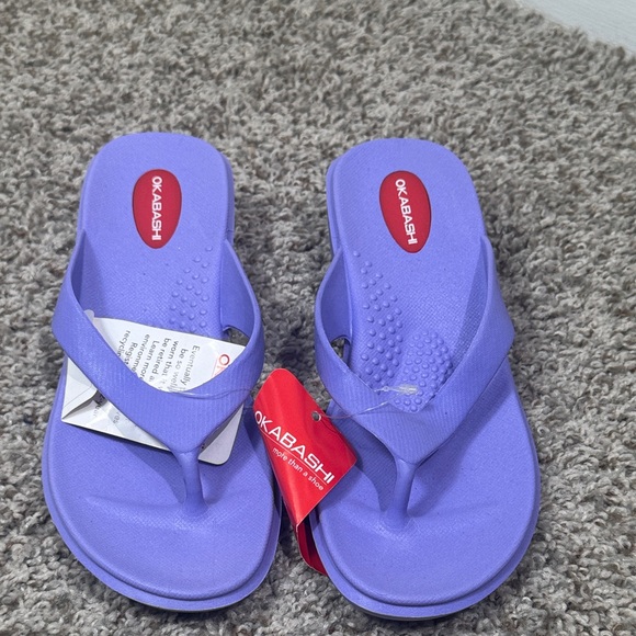 Okabashi Lavender Sandals - Picture 1 of 8